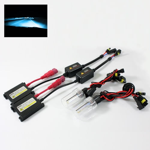 Xenon HID Conversion Kit 10000K Combo 35W High Low Beam 2 Set-9005 Low 9005 High Xenon HID Conversion Kit 10000K Combo 35W High Low Beam 2 Set-9005 Low 9005 High